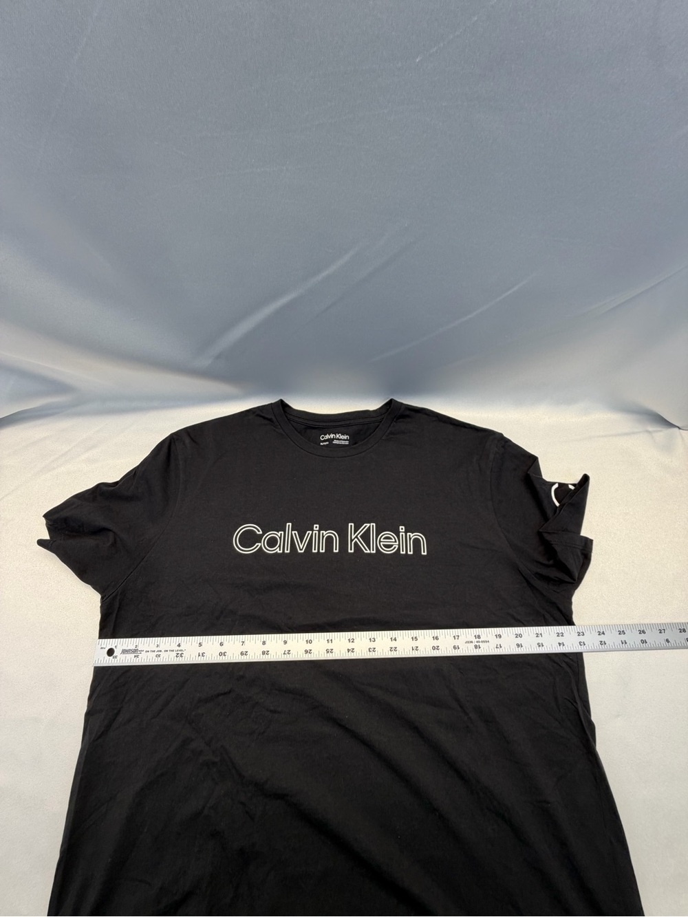 Calvin Klein Men’s Logo T‑Shirt | Black | GUC | XL - Picture 4 of 5